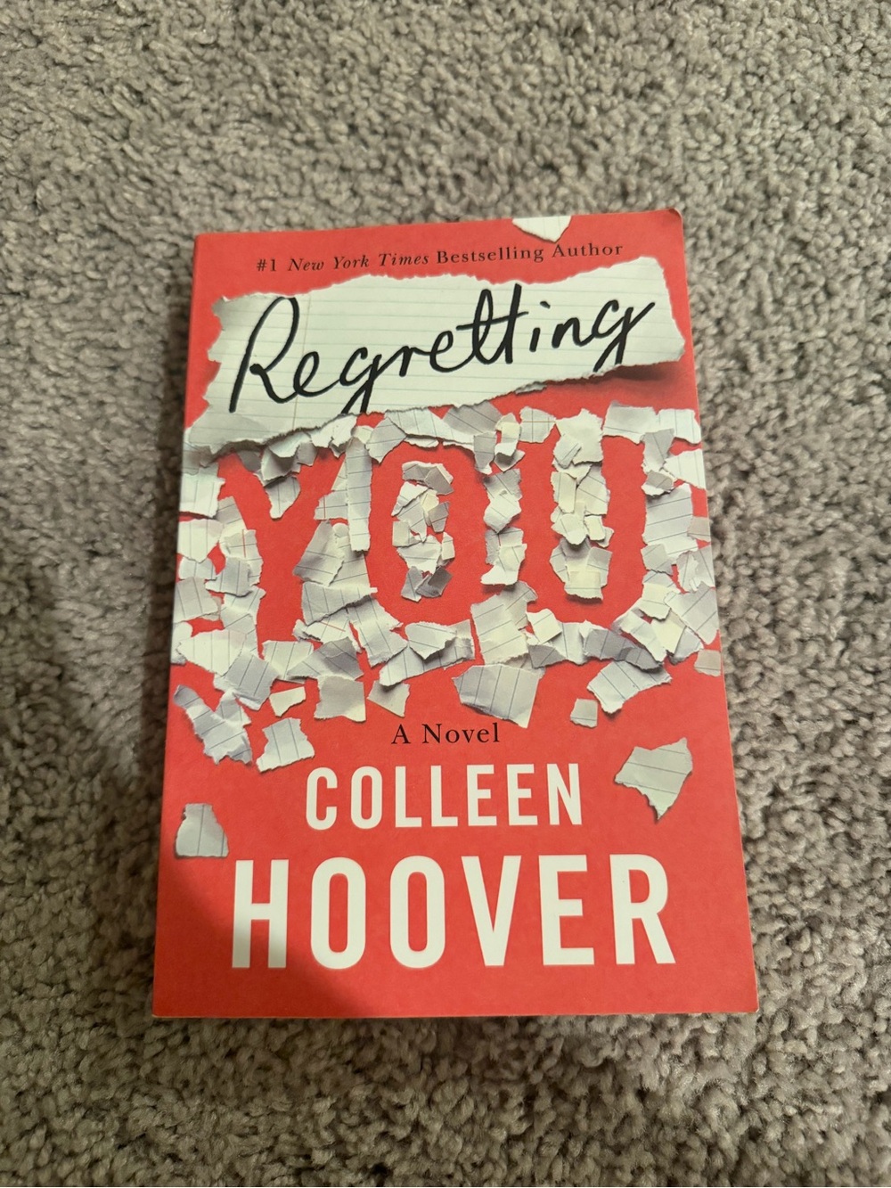 Regretting You Novel - Coral Paperback